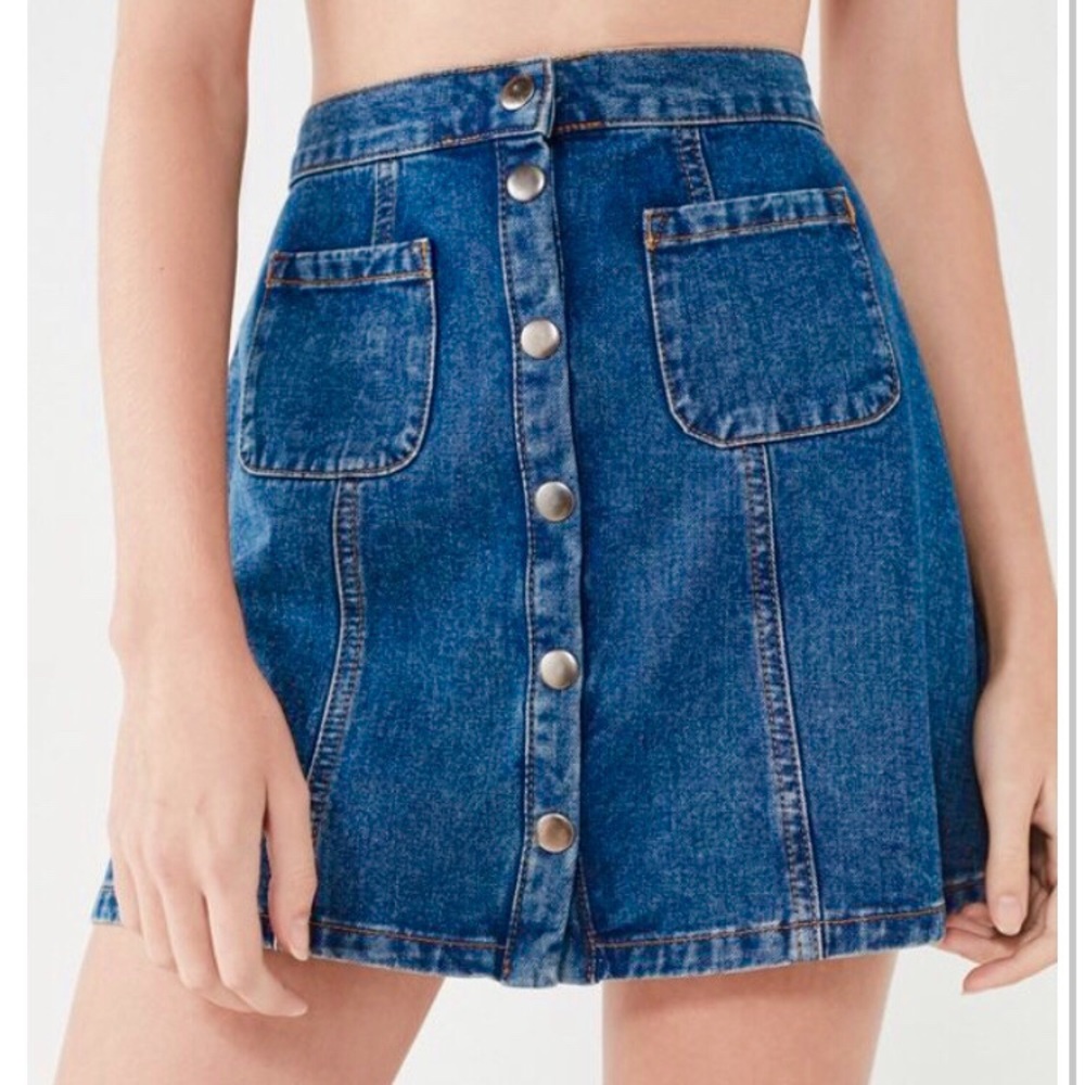 Worn Once Urban Denim Skirt Small